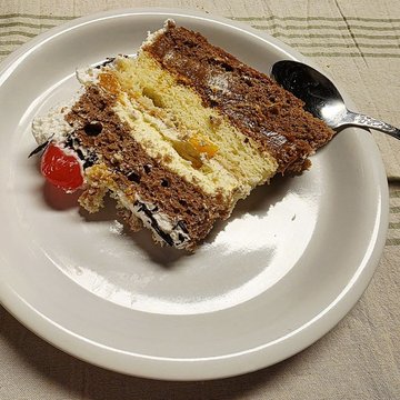 Porción de torta